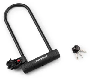 Lacat U-Lock cu cheie Kross KZU 350 180 X 350mm black