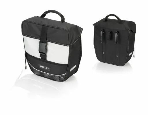 Geanta portbagaj XLC single fata/spate Traveller BA-S67 black/anthracite, 34x30x13cm, ap.13 litrii