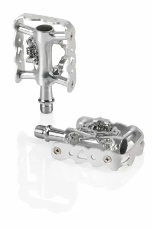 Pedale XLC SPD PD-S20 double side silver