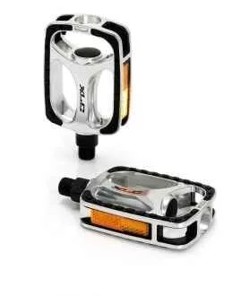 Pedale XLC City-Comfort PD-C03 aluminiu silver-black