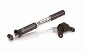 Pompa mini XLC Race PU-R03 7 bar silver-black dual head