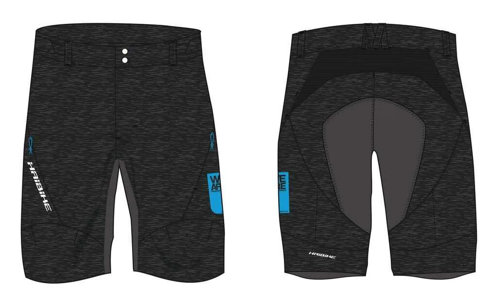 Pantaloni scurti Haibike Freeride men size L black/blue made by Maloja