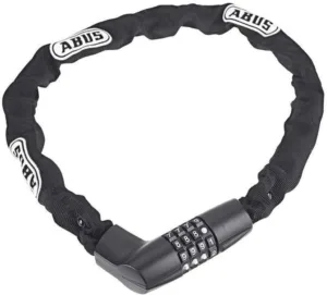 Lacat bicicleta cu cifru Abus 1385/110 Tresor negru 486289