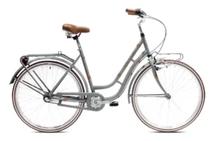 Bicicleta dama 28 Capriolo Bianka gri bej 20