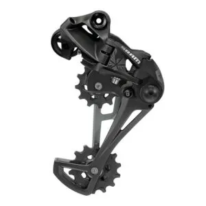 Schimbator spate GX Eagle long cage 12 viteze Black