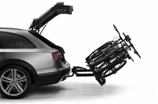 Thule VeloSpace XT 3 biciclete 13 pin argintiu aluminiu - imagine 5