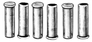 Capac cablu frana - 1.9 mm argintiu 1 bucati