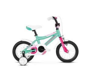 Bicicleta Kross Mini 2.0 12 turquise-pink-glossy 2020