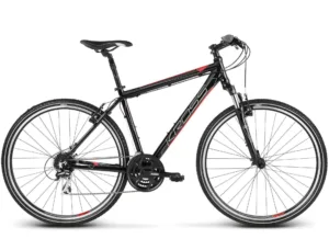 Bicicleta Kross Evado 3.0 28 S black-red-glossy