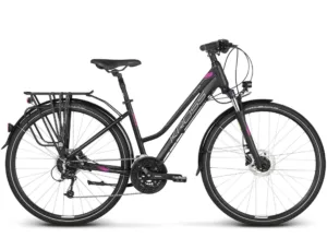 Bicicleta Kross Trans 8.0 28 DL black-violet-silver-mate