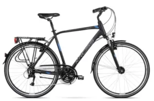 Kross Trans 4.0 28 S negru albastru argintiu mat