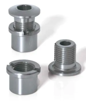 Suruburi prindere foi angrenaj XLC 5 bucati/set titan