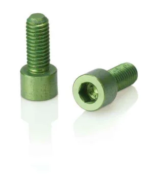 Suruburi de prindere suport bidon XLC 2 bucati limegreen