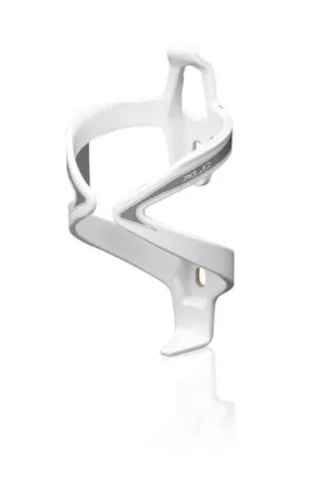 Suport bidon XLC nylon glossy-white/grey