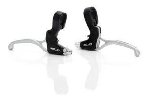 Maneta frana XLC Set turn. End BL-V02 aluminiu black/silver