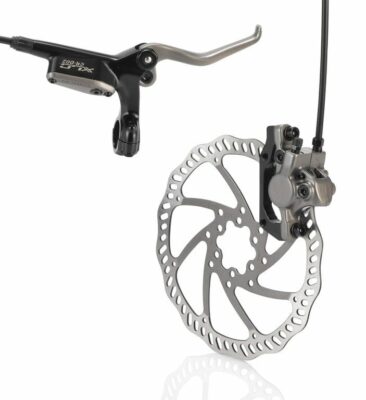 Frana disc XLC ProHR BR-D01 R-wheel black/titan D160mm Cablu1800