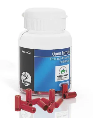 Capac cablu frana XLC BR-X10 rosu 5 mm 10 bucati