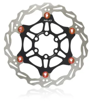 Rotor pentru frana XLC disc BR-X50. 160 mm black/red