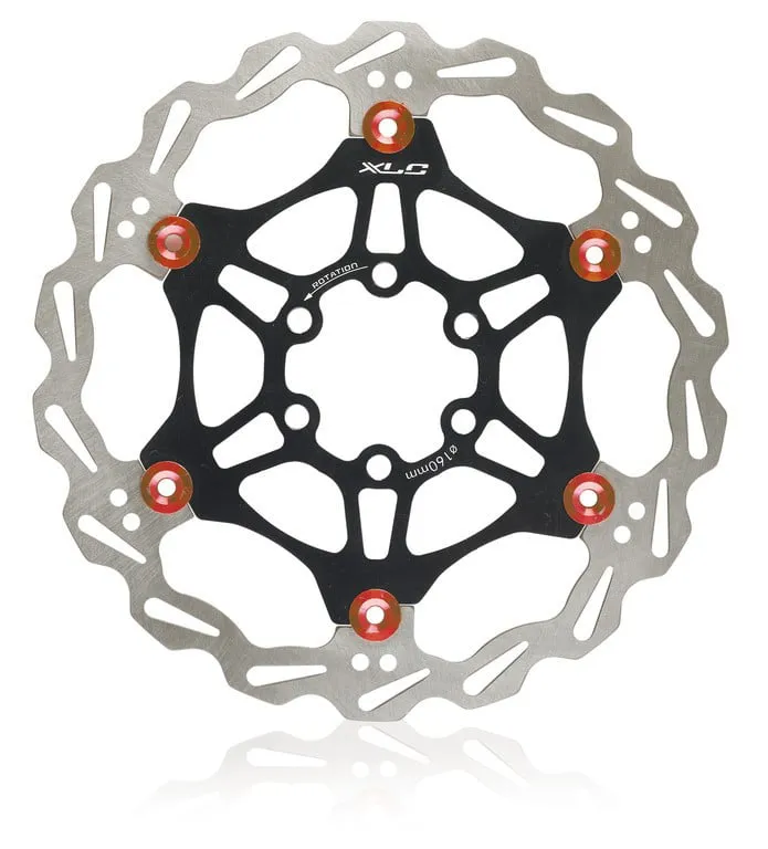 Rotor pentru frana XLC disc BR-X50 203 mm black/red