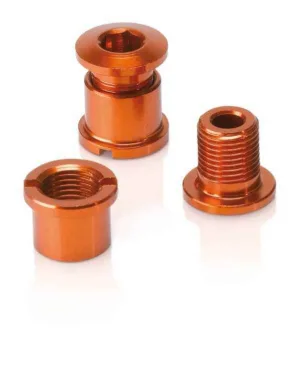 Set suruburi XLC pentru angrenaj 5 bucati orange