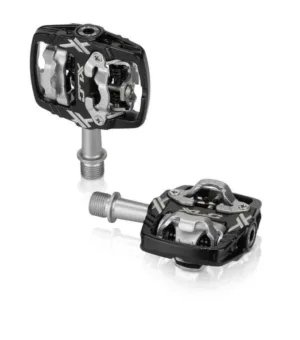 Pedale XLC PD-S18 double-sided black/silver SPD-compatible