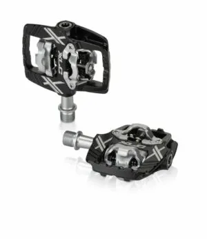 Pedale XLC PD-S19 double-sided black/silver SPD-compatible