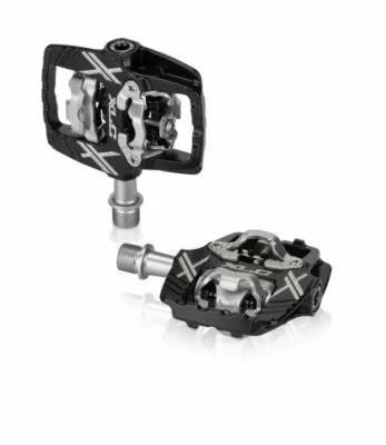 Pedale XLC PD-S19 double-sided black/silver SPD-compatible