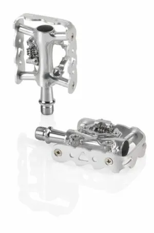 Pedale XLC PD-S20 double-sided silver SPD-comp.OE-packed