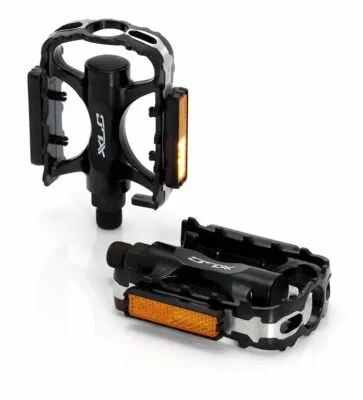 Pedale XLC MTB PD-M02 aluminiu body CNC-Cage black