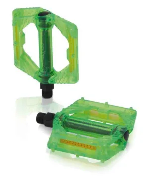 Pedale XLC PD-M16 green transparent