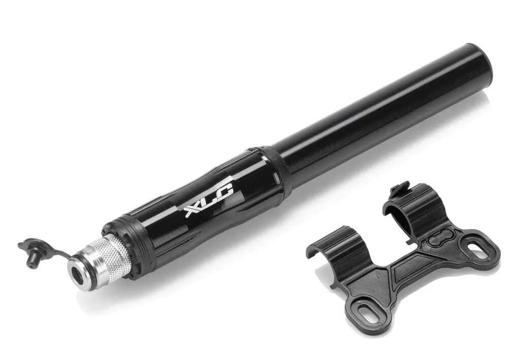 Pompa mini XLC Road PU-A09 11 bar black aluminiu 240mm DV/SV