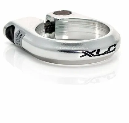 Colier pentru tija de sa XLC MTB PC-B01 aluminiu 34.9mm silver w. Sock.