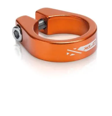 Colier pentru tija de sa XLC PC-B05 orange 34.9mm aluminiu