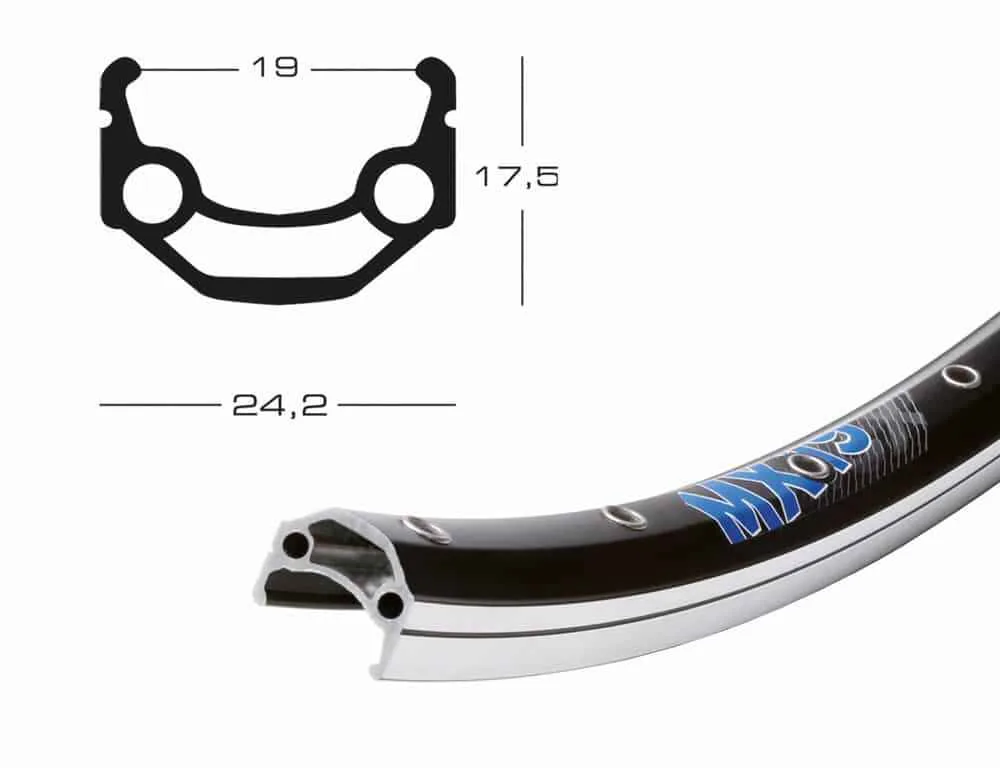 Janta Exal MX 19 26 36H black