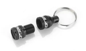 Breloc XLC cu adaptor valva AV la DV/SV black