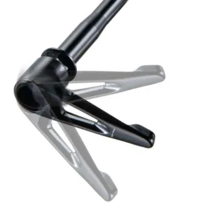 Ax fata aluminiu QR XLC M12X142mm negru