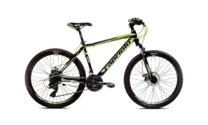 Bicicleta MTB 26 Capriolo Oxygen negru galben 18