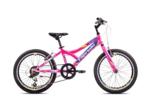 Bicicleta copii 20 Capriolo Diavolo pink albastru 11
