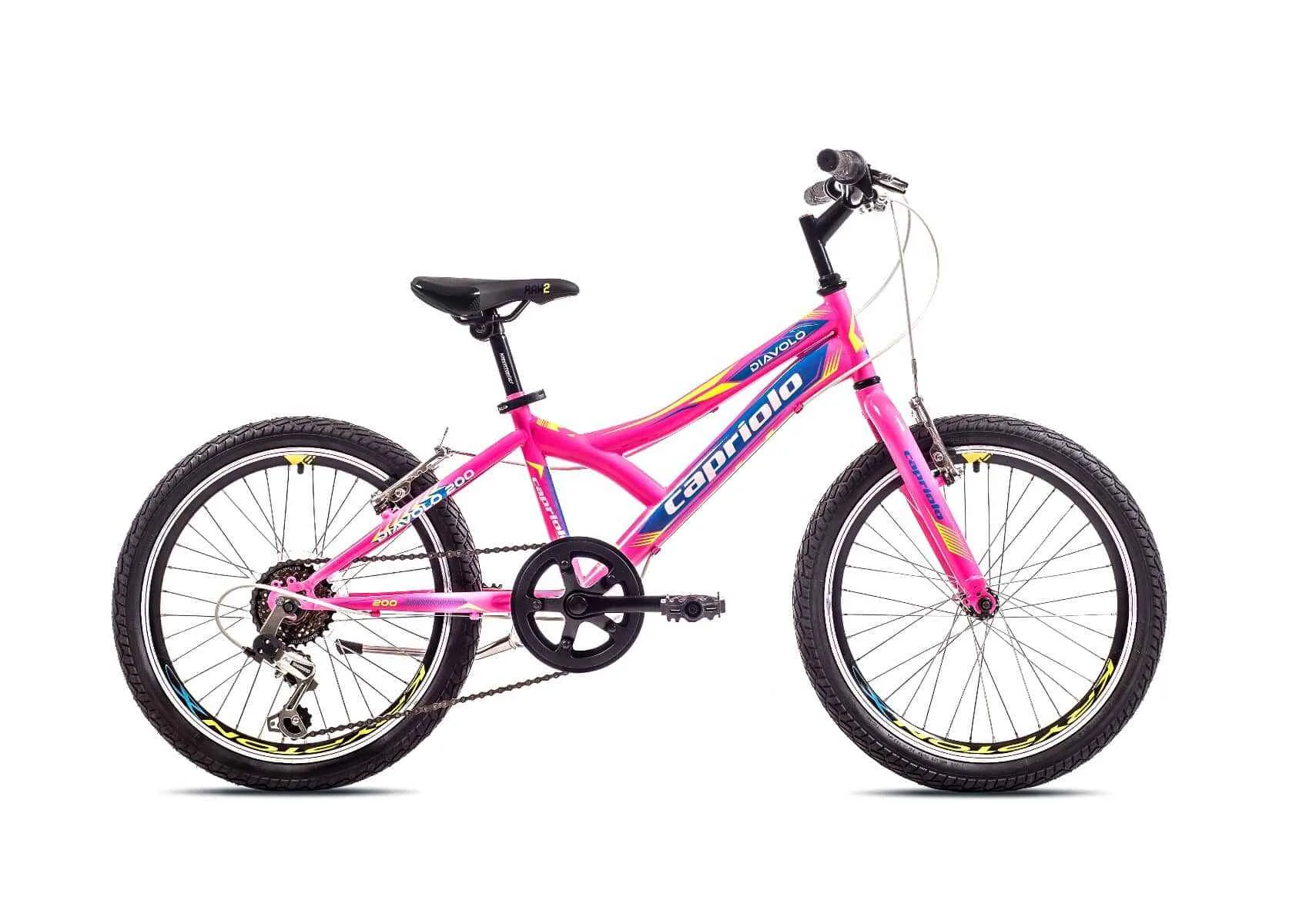 Bicicleta copii 20 Capriolo Diavolo pink albastru 11
