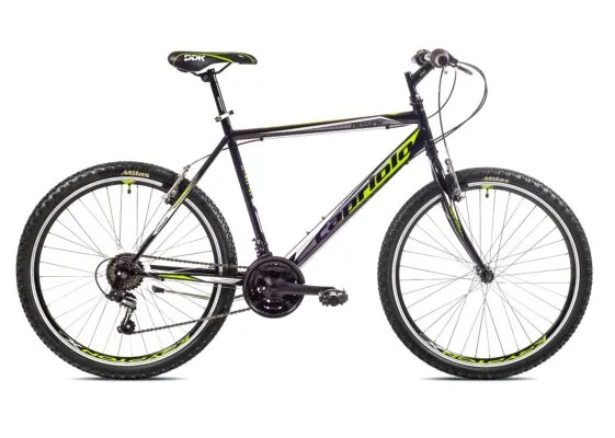 Bicicleta Capriolo Passion Man black-yellow 19