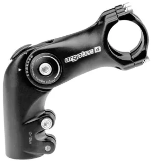 Pipa A-Head Ergotec Octopus 50 aluminiu black 1 1/8 31 8mm 90mm