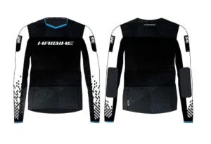 Tricou Haibike Freeride maneca lunga size XS black/white made by Maloja
