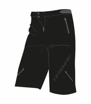 Pantaloni scurti Haibike Ryan unisex black size XL