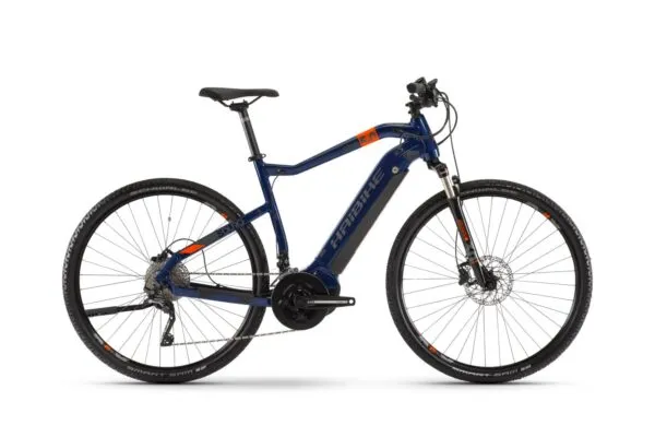 e-bike Haibike SDURO Cross 5.0 Men i500Wh 20-G XT YSTM blue/orange/titan size M