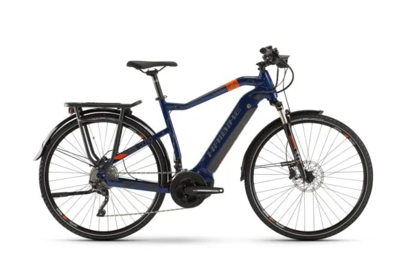 e-bike Haibike SDURO Trekking 5.0 Men i500Wh 20-G XT YSTM blue/orange/titan size L