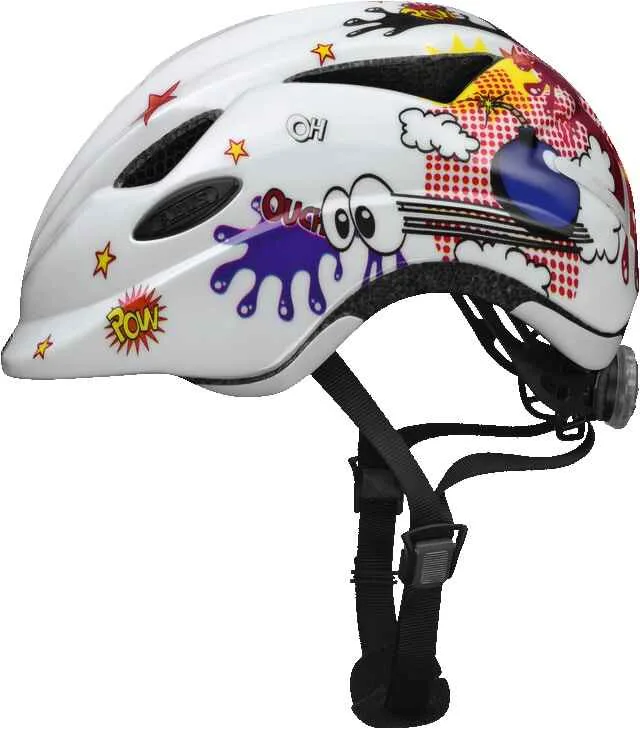 Casca de protectie Anuky white comic M Abus