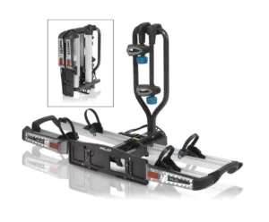 Suport biciclete XLC pe carlig Azura Easy LED foldabil pentru 2 biciclete, 13 pin