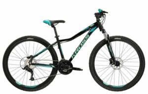 Kross Lea 5.0 27 DX S black-turquise-glossy