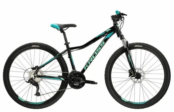 Kross Lea 5.0 27 DX S black-turquise-glossy