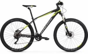 Bicicleta Kross Level 6.0 27 M black-lime-graphite-mate 2020